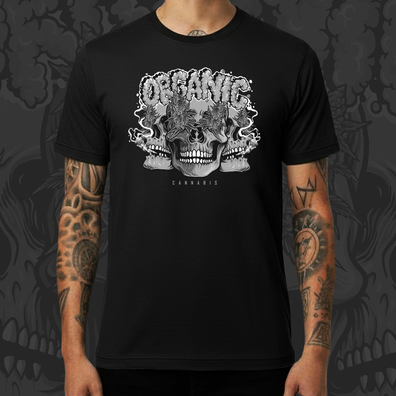 Tričko tekno pánské Cannabis