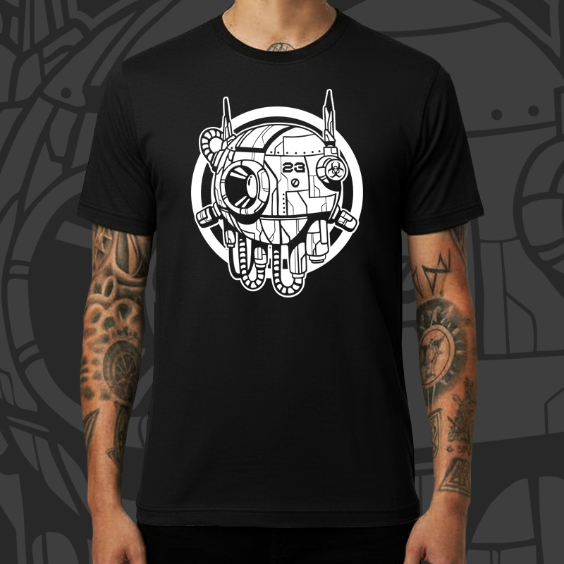 Tričko tekno pánské Robotek