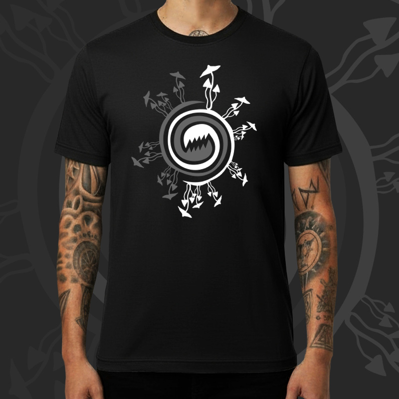 Tričko tekno pánské Magic spiral