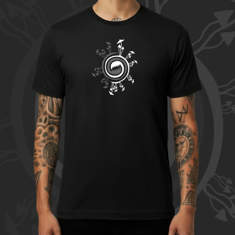 Tričko tekno pánské Magic spiral