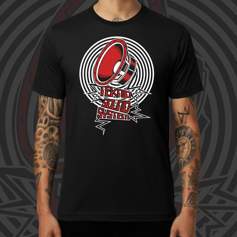 Tričko tekno pánské Speaker