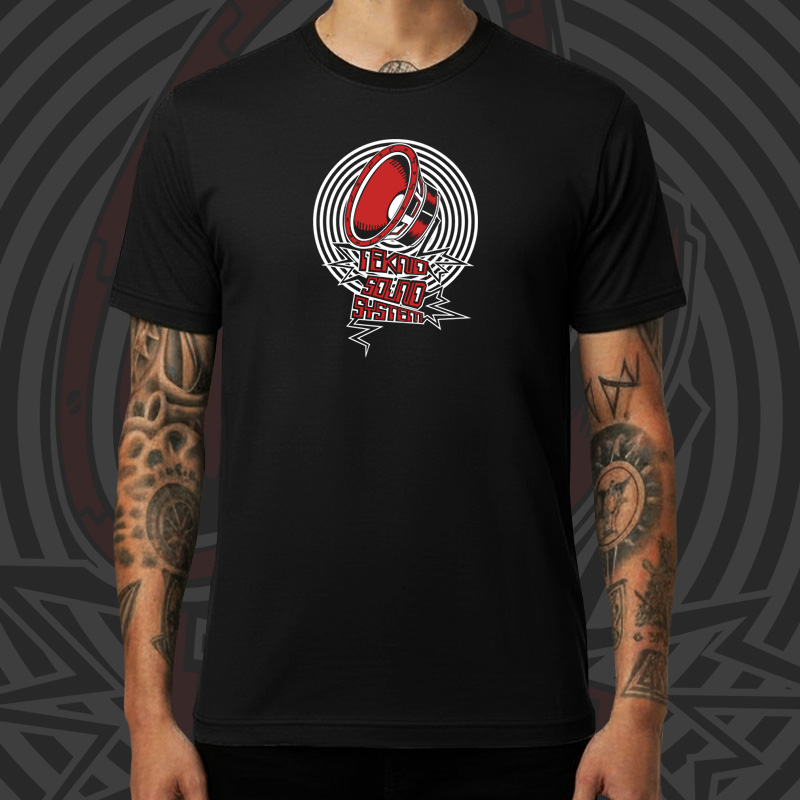 Tričko tekno pánské Speaker