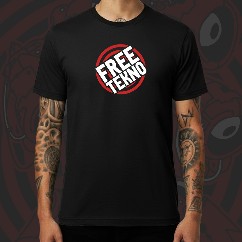 Tričko tekno pánské Free tekno