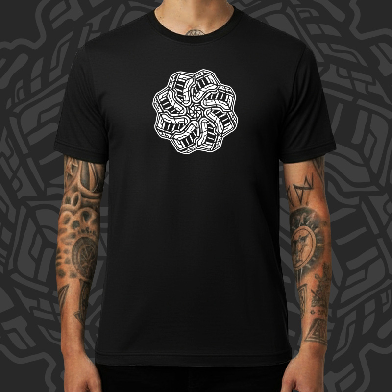 Tričko tekno pánské Bedny spirala