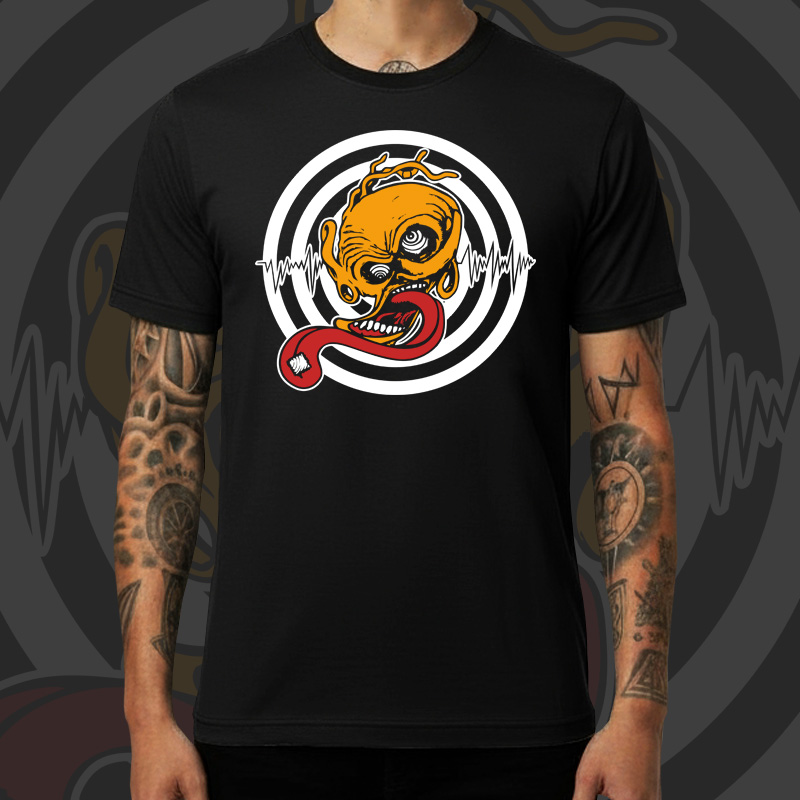 Tričko tekno pánské LSD head