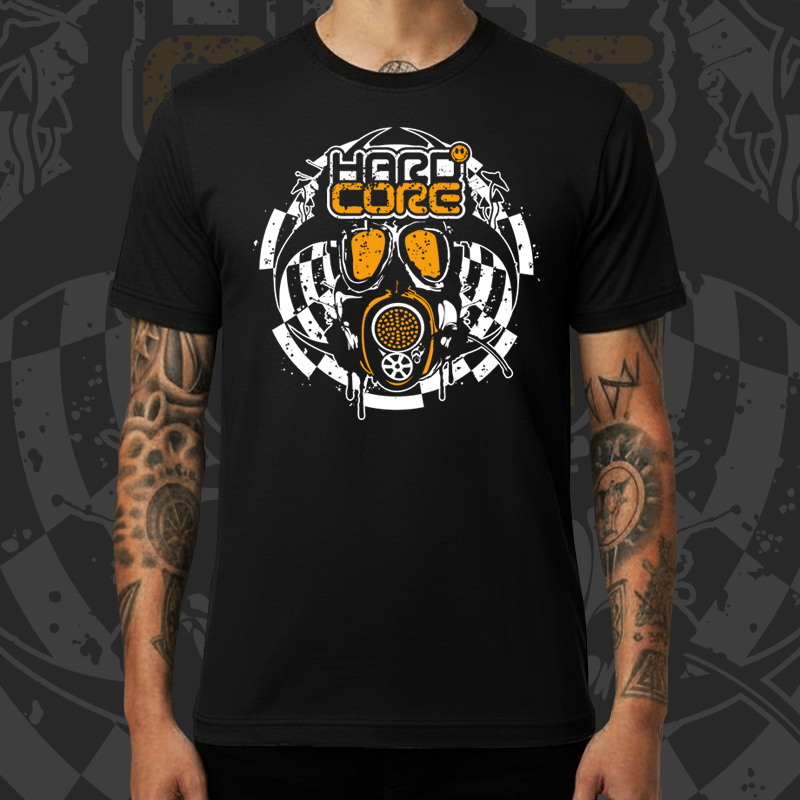 Tričko tekno pánské Trippy mask