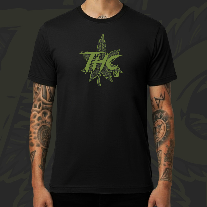 Tričko tekno pánské THC