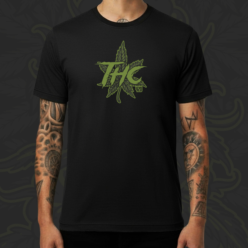 Tričko tekno pánské THC