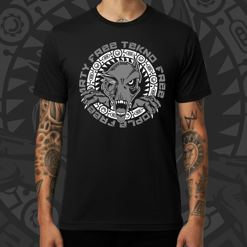 Tričko tekno pánské Free tekno