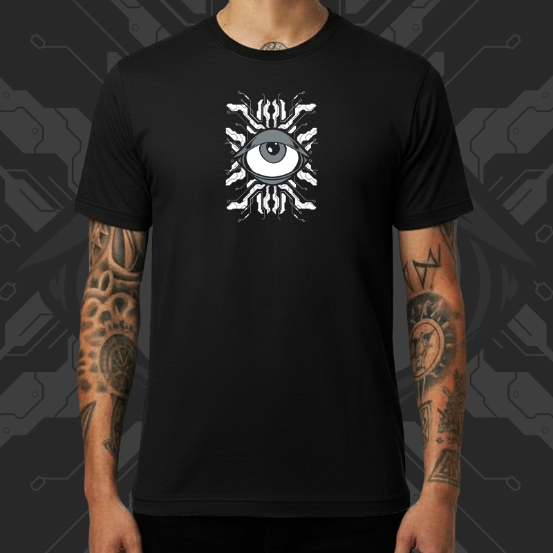 Tričko tekno pánské Third eye