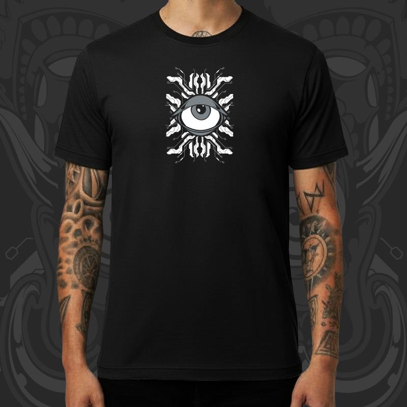 Tričko tekno pánské Third eye