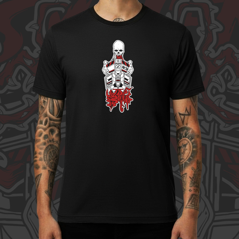 Tričko tekno pánské Sound system