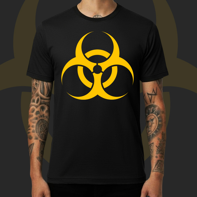 Tričko tekno pánské Biohazard