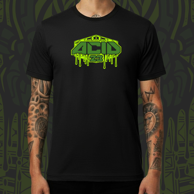 Tričko tekno pánské Acid