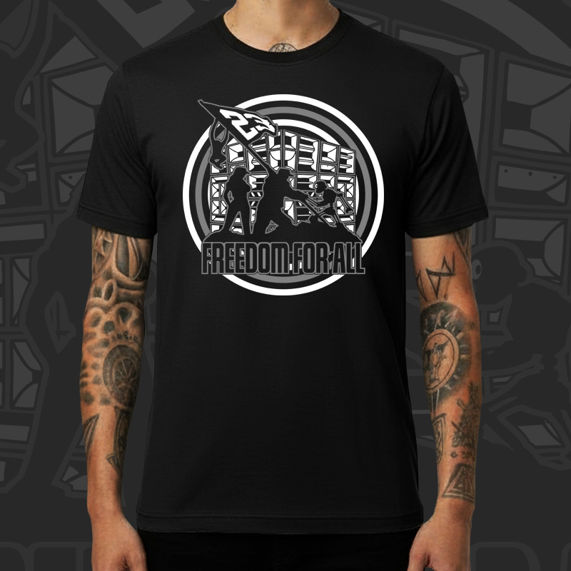 Tričko tekno pánské Freedom