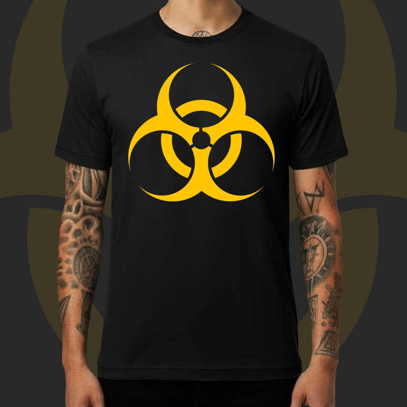 Tričko dnb, drum and bass pánské Biohazard