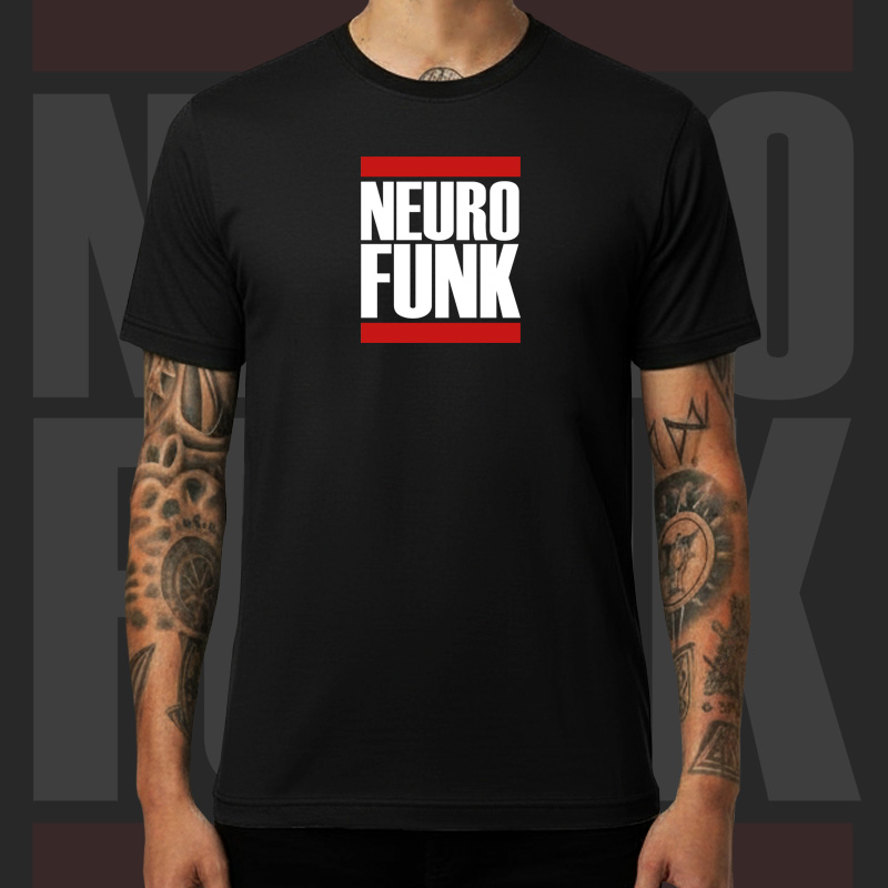 Tričko dnb, drum and bass pánské Neurofunk