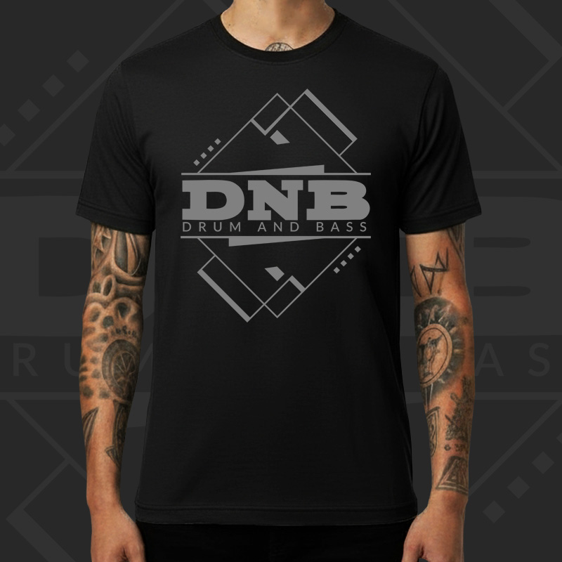 Tričko dnb, drum and bass pánské 