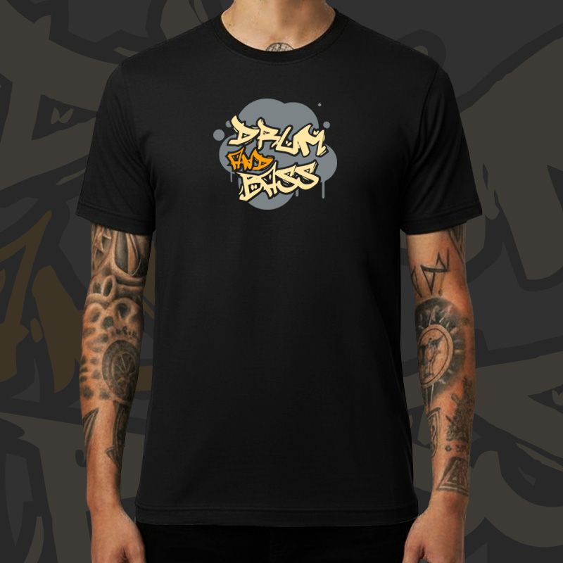 Tričko dnb, drum and bass pánské 