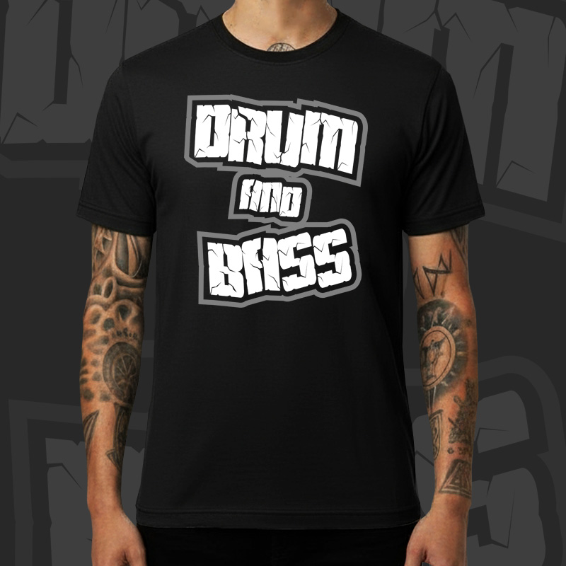 Tričko dnb, drum and bass pánské