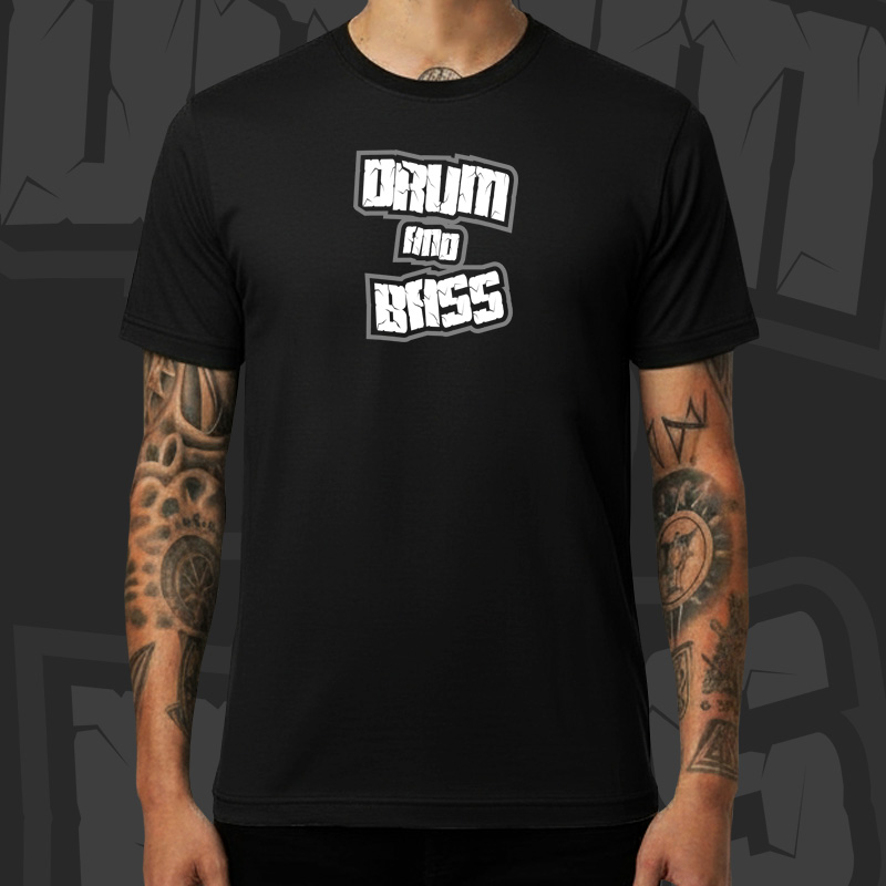 Tričko dnb, drum and bass pánské 