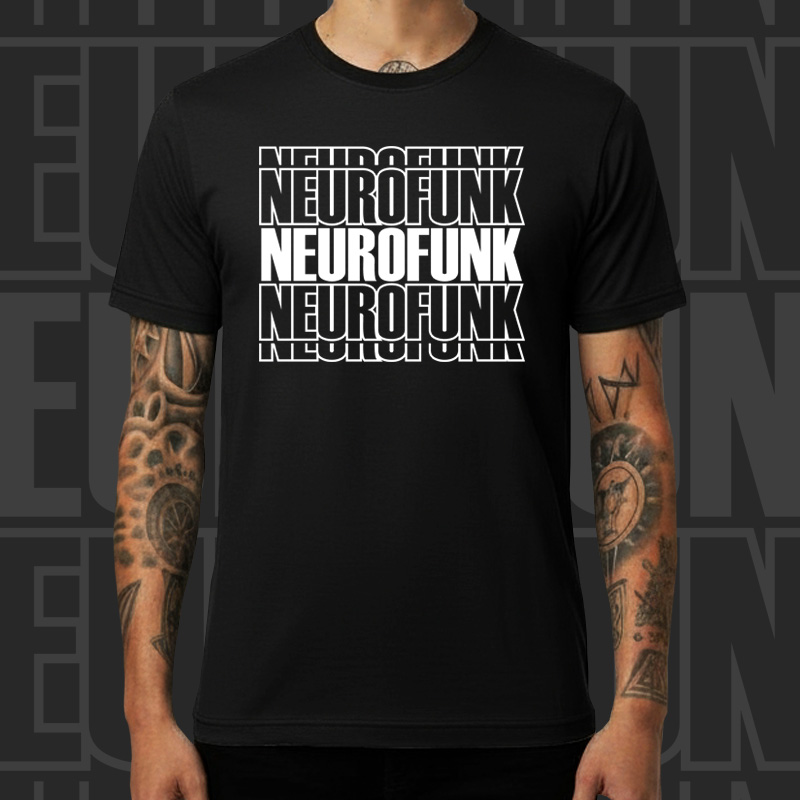 Tričko dnb, drum and bass pánské Neurofunk
