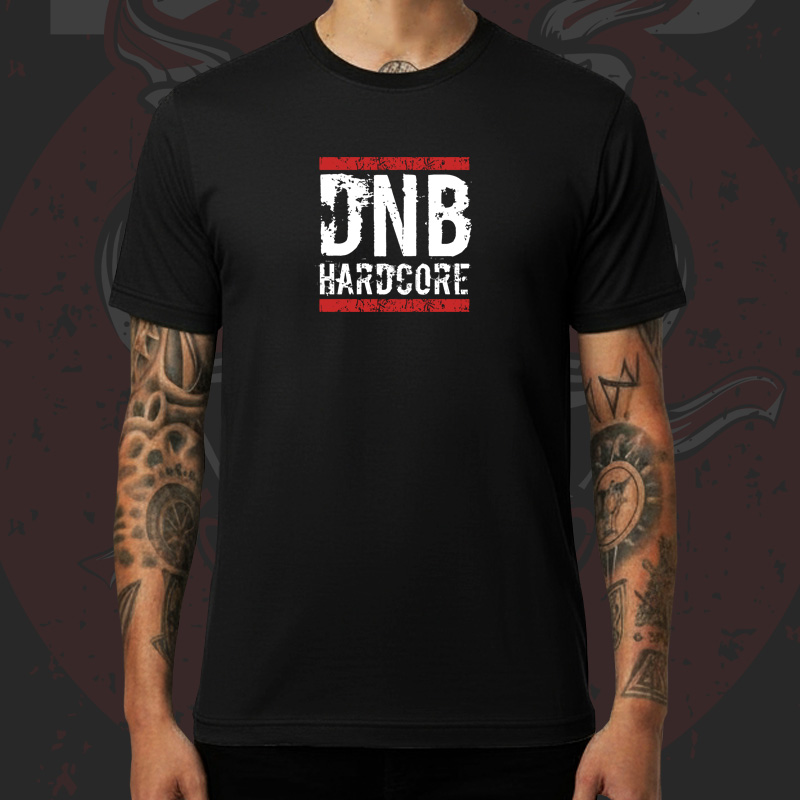 Tričko dnb, drum and bass pánské Hardcore