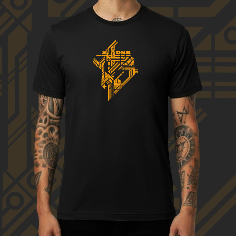 Tričko dnb, drum and bass pánské