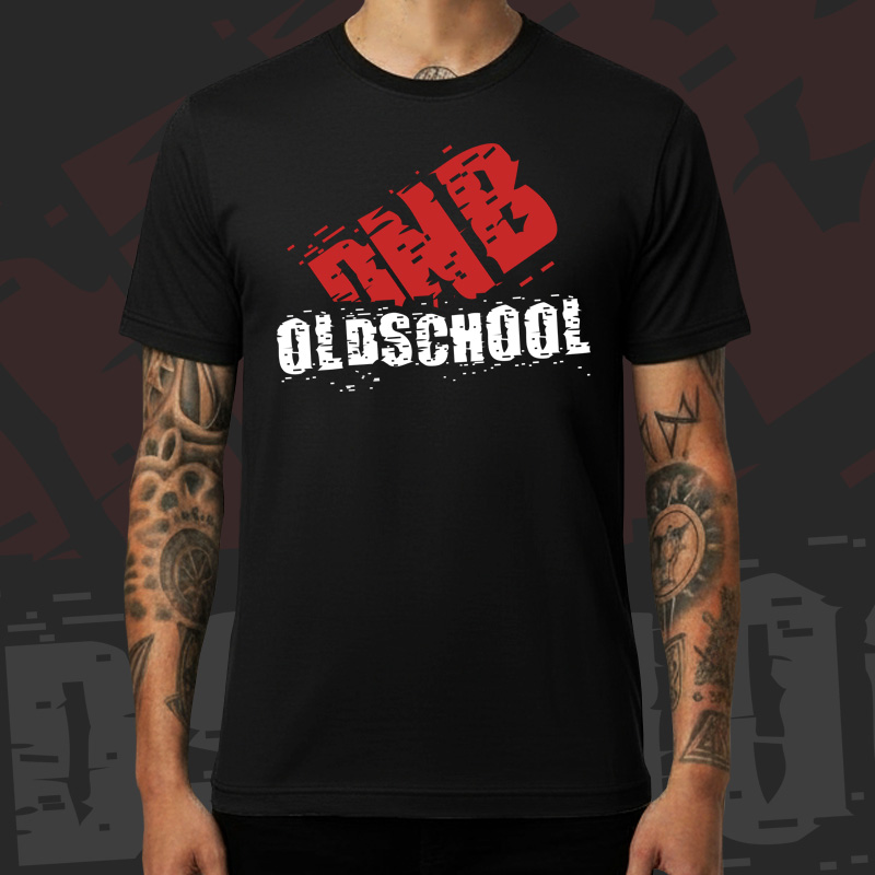 Tričko dnb, drum and bass pánské Oldschool