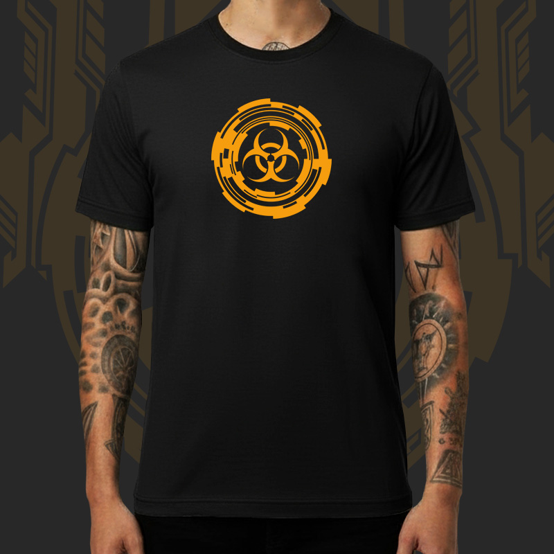 Tričko dnb, drum and bass pánské Biohazard