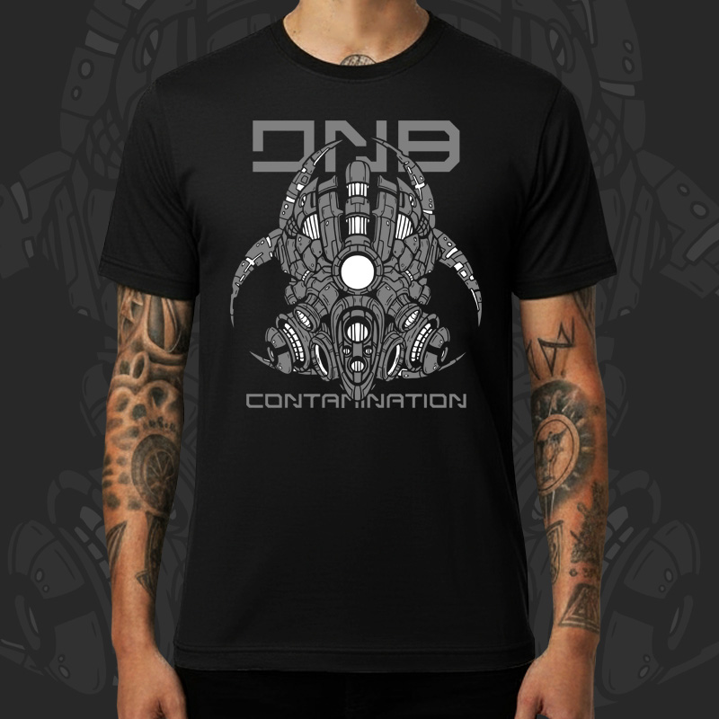 Tričko dnb, drum and bass pánské 