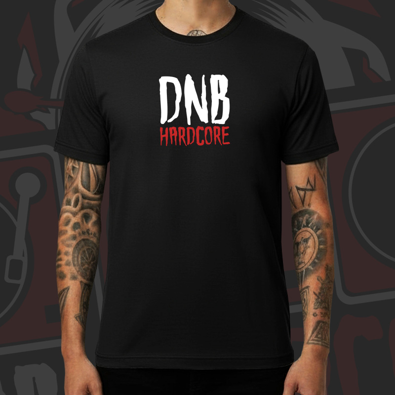 Tričko dnb, drum and bass pánské Hardcore
