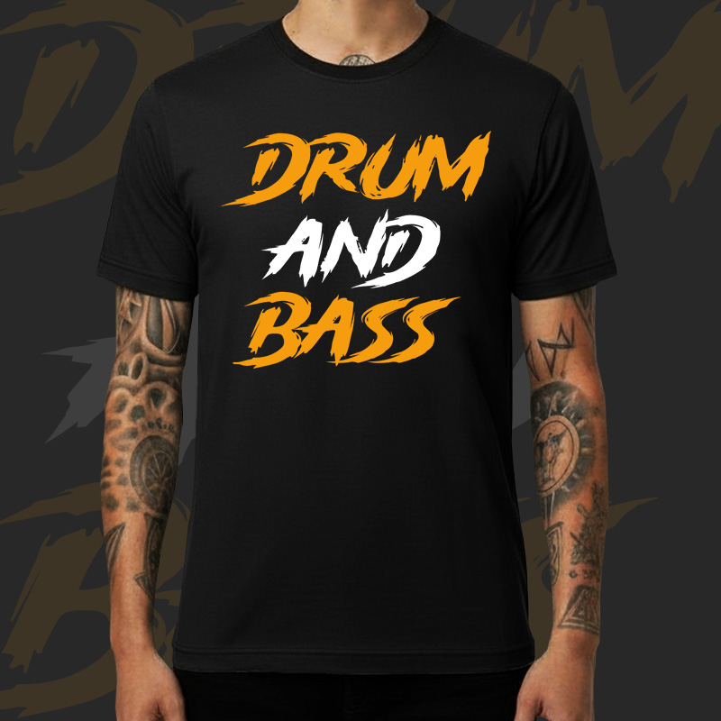 Tričko dnb, drum and bass pánské
