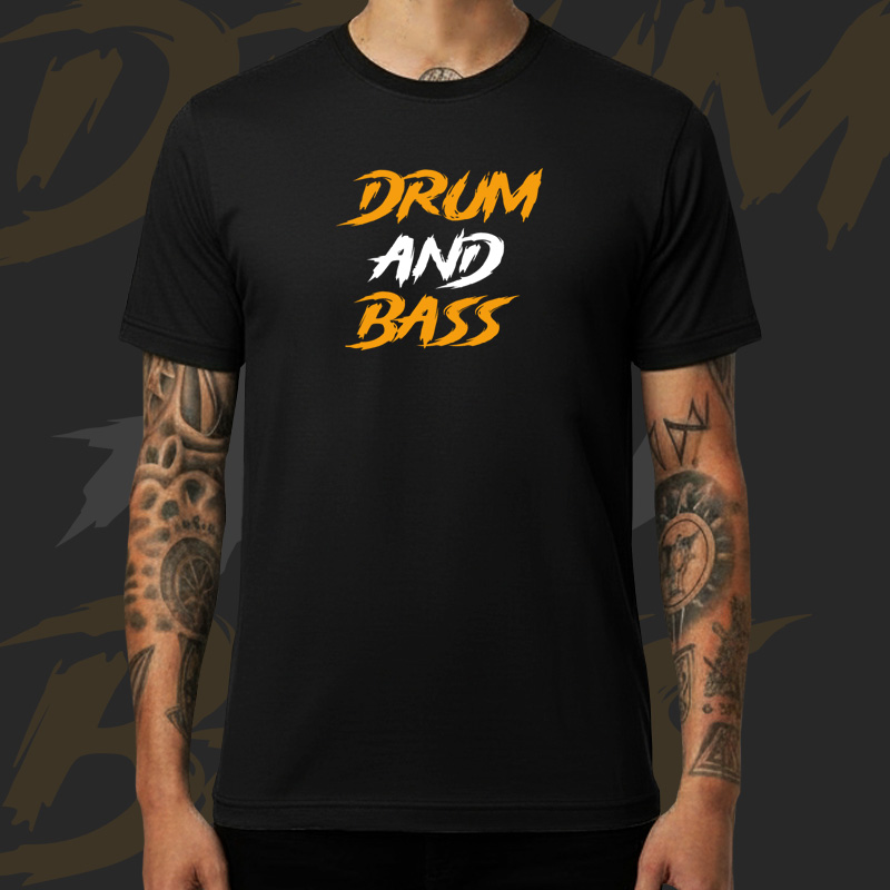 Tričko dnb, drum and bass pánské