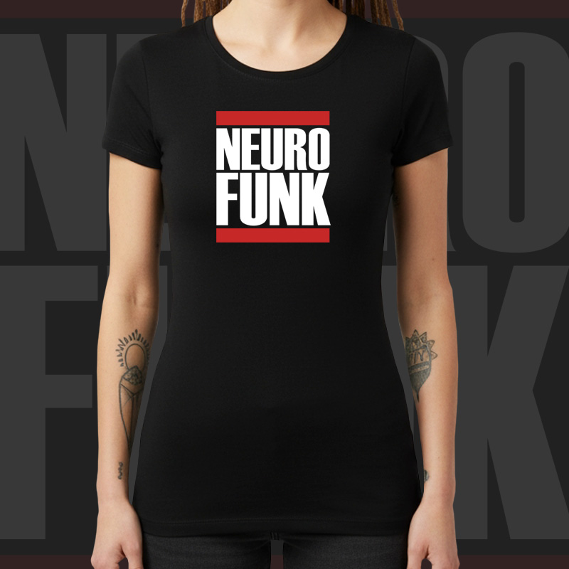 Tričko dnb, drum and bass dámské Neurofunk