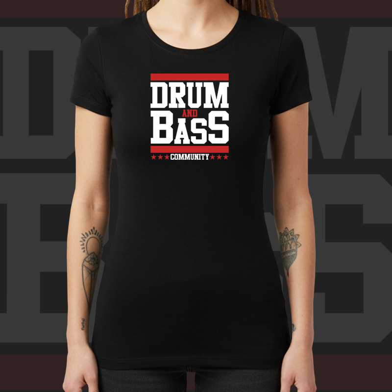 Tričko dnb, drum and bass dámské