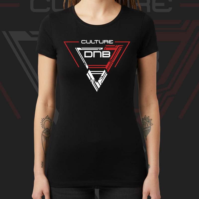 Tričko dnb, drum and bass dámské Culture