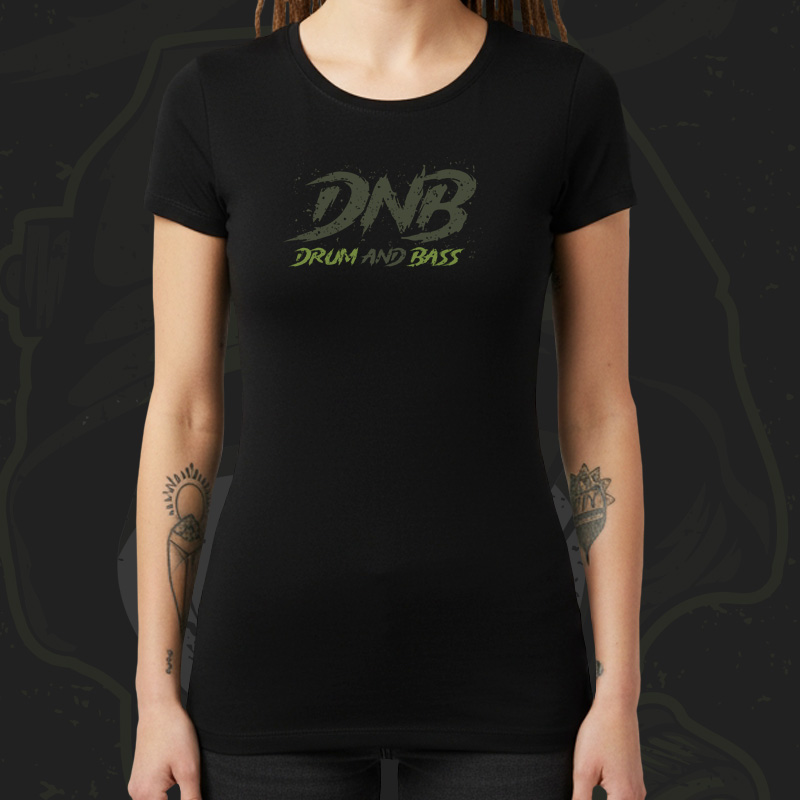 Tričko dnb, drum and bass dámské Soldier