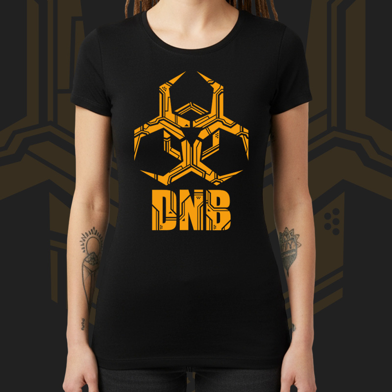 Tričko dnb, drum and bass dámské