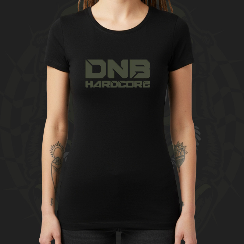 Tričko dnb, drum and bass dámské 