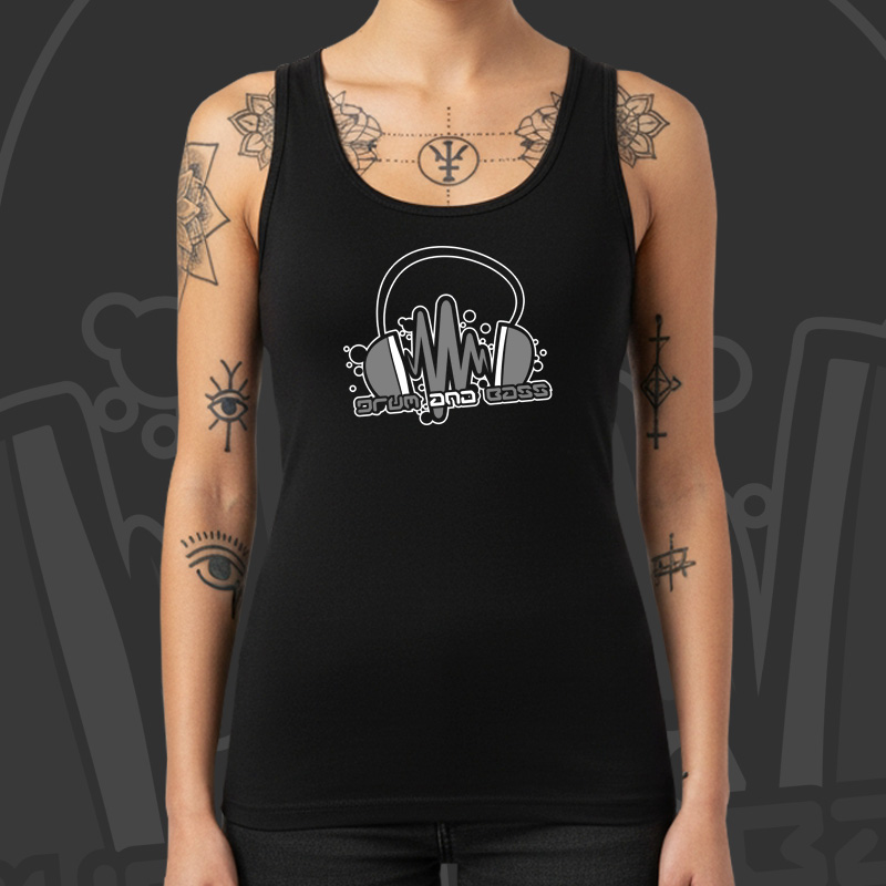 Tílko dnb, drum and bass dámské Phones