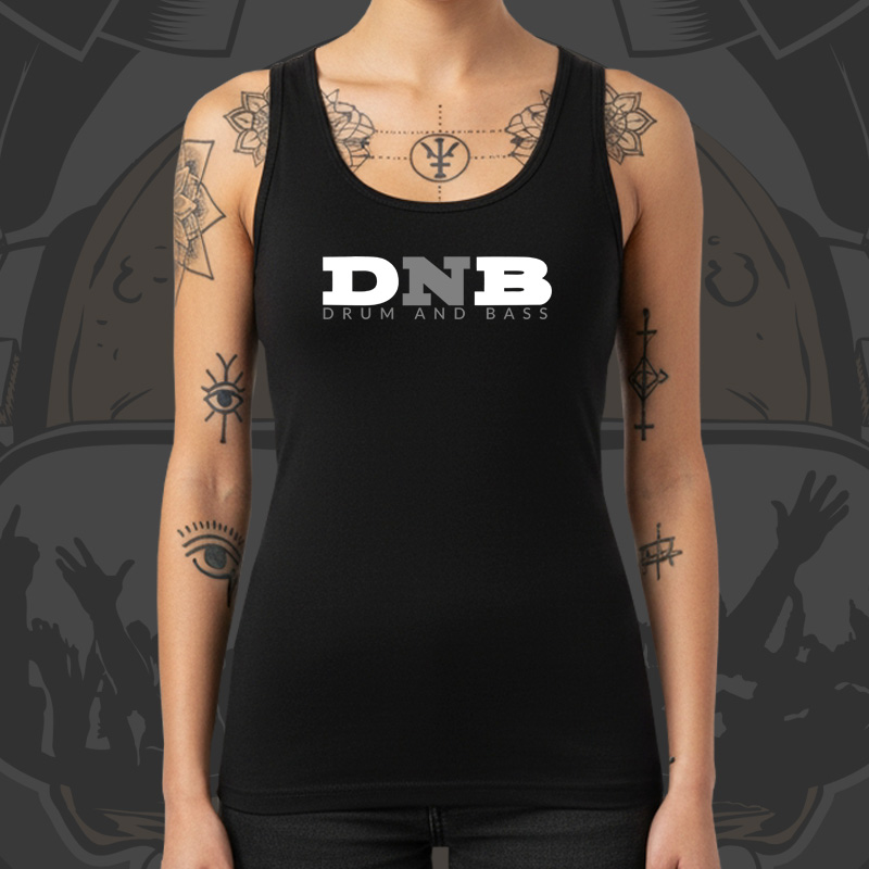 Tílko dnb, drum and bass dámké Addict