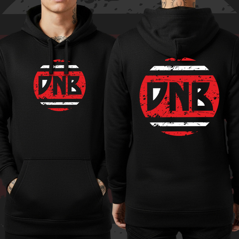 Mikina dnb, drum and bass klokanka