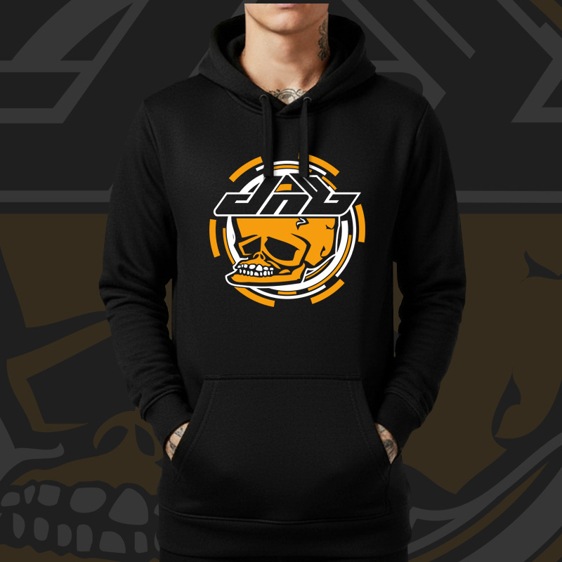 Mikina dnb, drum and bass klokanka