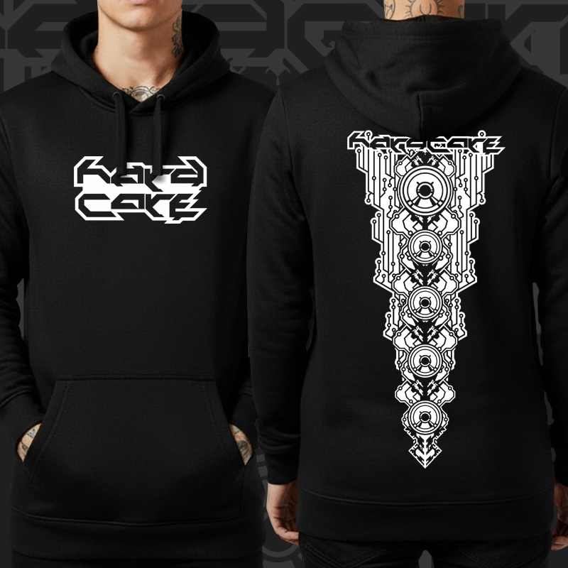 Mikina dnb, drum and bass klokanka