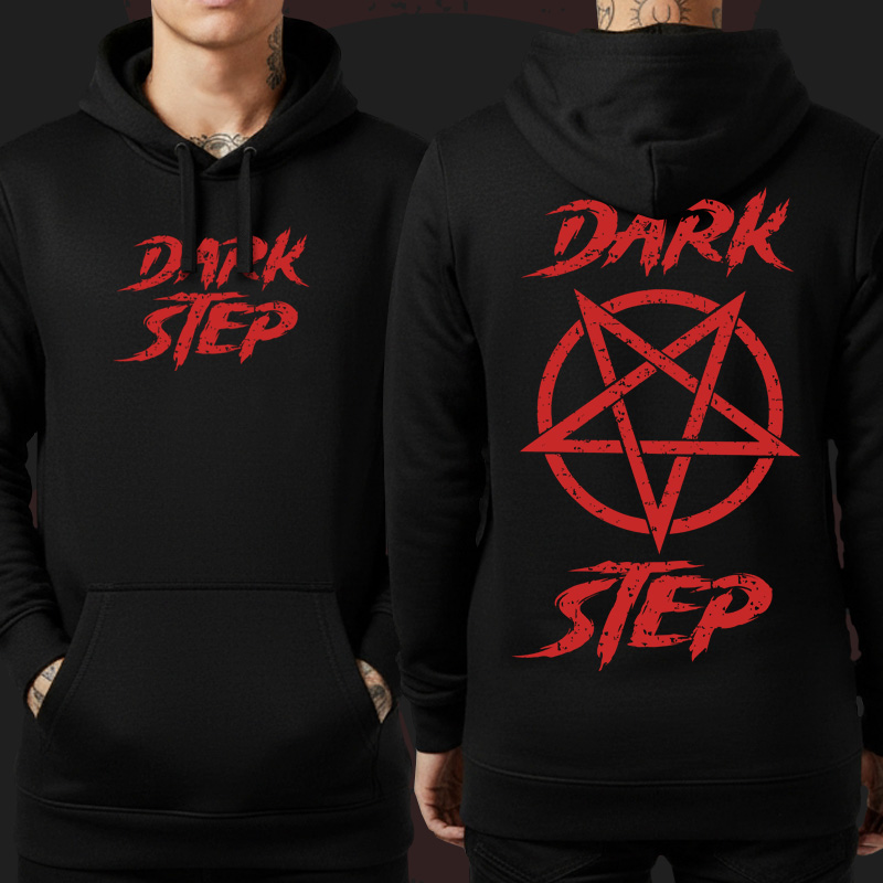 Mikina dnb, drum and bass klokanka Darkstep