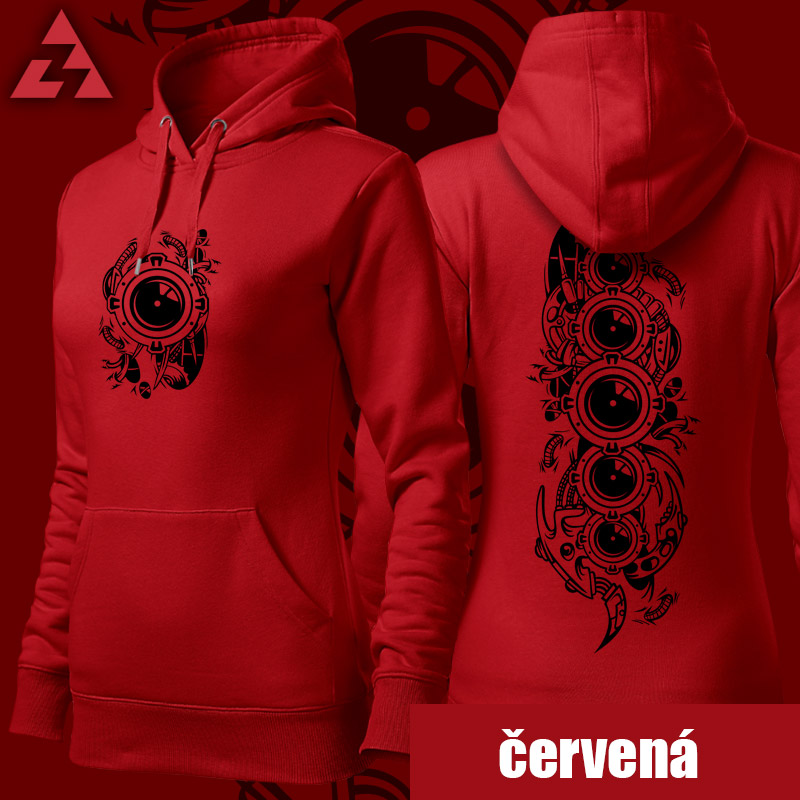 Mikina dámská tekno spiral