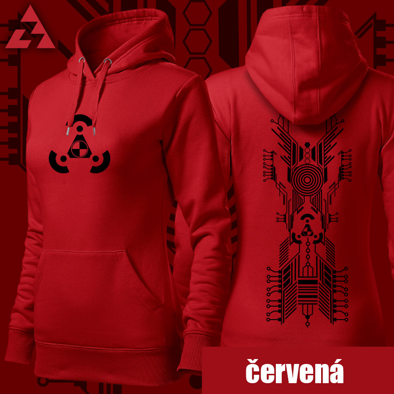 Mikina dámská tekno electrical