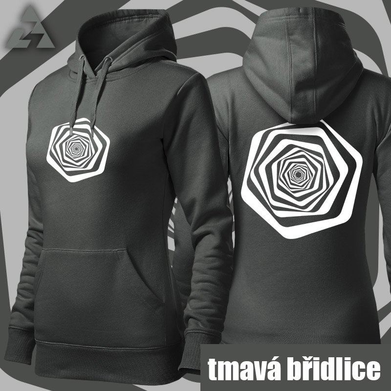 Mikina dámská tekno spiral