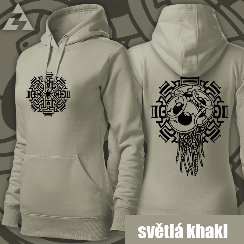 Mikina dámská tekno repro